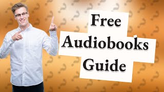 How do I download free audiobooks from Google Play [upl. by Wyon]