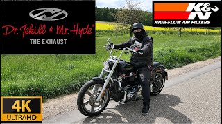 Harley Davidson Softail Standard 2022  Dr Jekill amp Mr Hyde  Big Shot  Exhaust Sound Normal Ride [upl. by Dielu]