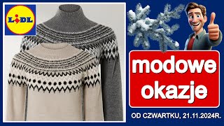 𝐋𝐈𝐃𝐋 🎄🎄 😃 Nowa Oferta od Czwartku 21112024  Modowe Okazje [upl. by Trainer814]