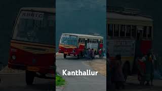 Ksrtc bus  Munnar Kanthallur  live on roads [upl. by Haerb]