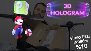 HELLO 3D HOLOGRAM  REKLAMLAR ARTIK 3 BOYUTLU \u0010 İNDİRİMLİ [upl. by Bagley]