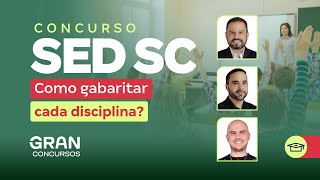 Concurso SED SC  Como gabaritar cada disciplina [upl. by Asuncion252]