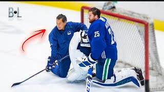 This Man Is The Reason The Canucks Have ELITE Goaltending [upl. by Esekram901]