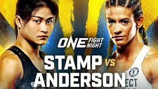 Stamp Fairtex Vs Alyse Anderson  Thailand Vs USA [upl. by Elamaj]