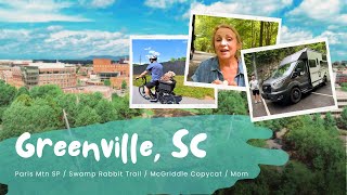 Camping Greenville SC  Paris Mtn SP  Swamp Rabbit Trail  McGriddle Copycat  Mom [upl. by Hogarth]