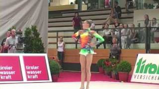 GP Innsbruck 2010  Finals Senior Ribbon 03 Melitina STANIOUTA [upl. by Beaufert]