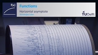 Horizontal asymptote  Mathematics  Calculus  TU Delft [upl. by Shepard]