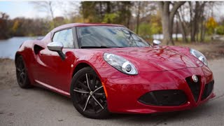 2015 Alfa Romeo 4C Review [upl. by Burlie168]