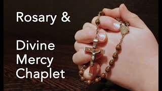 The Divine Mercy Chaplet amp The Holy Rosary 12112024 [upl. by Netsyrc38]