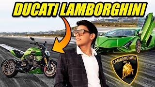 BUSCANDO MI NUEVA MOTO DEPORTIVA ðŸ˜ DUCATI LAMBORGHINI ðŸ˜± [upl. by Valenza577]