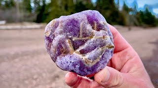 I found Amethyst and Agates in Lake Superior [upl. by Minabe]