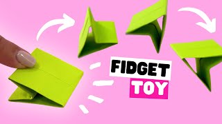 How to make origami FIDGET TOY paper toys [upl. by Heymann]