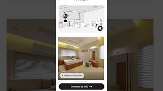 I Rendered with AI in Homestyler 3D androidapp interiordesign modeling [upl. by Rhyne509]