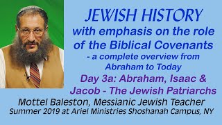 Jewish History amp the Covenants day 3a Abraham Isaac amp Jacob Mottel Baleston Messianic Jewish [upl. by Itnahs145]