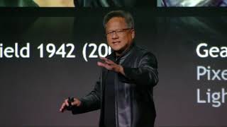 NVIDIA Press Event at CES 2019 with NVIDIA CEO Jensen Huang [upl. by Nyrahtak]