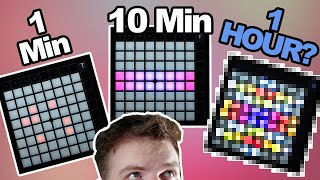 Making a Launchpad Lightshow in 1 MINUTE 10 MINUTES amp 1 HOUR [upl. by Urbanna453]