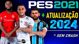 PES 2021  PATCH 2024  como baixar pes 2021 dowload pc [upl. by Zimmer167]