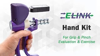 ELINK Hand Kit for Grip amp Pinch Rehabilitation Hand Grip amp Pinch Dynamometer [upl. by Neicul]