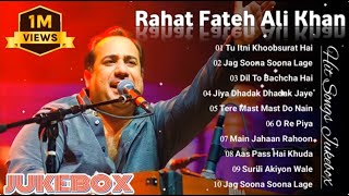 Rahat Fateh Ali Khan All Hit Songs Timeless rahatfatehalikhan Soulful Sufi Songs  Hindi HEART Song [upl. by Eirojam]