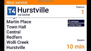 DVA 347 Bondi Junction  Hurstville via Central [upl. by Orabelle596]