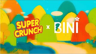 Super Crush  Official Lyric Video  Super Crunch x BINI [upl. by Murton]