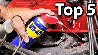 Top 5 Uses of WD40 in Your Car Life Hacks [upl. by Tandy]