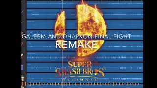 Super Smash Bros Ultimate Galeem and Dharkon Final Fight REMAKE [upl. by Madian]