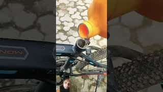 Bike maintenance skill How to make your Bikes ride smoother 🚲 lifehacks cycling bicycle [upl. by Lula]