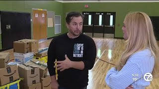 Social media video results in hundreds of donations for Detroit middle school [upl. by Atoked723]