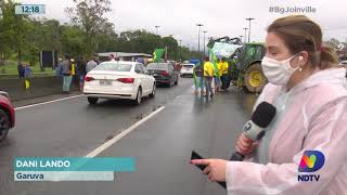 Feriado de protestos e rodovias bloqueadas veja a situação na BR101 [upl. by Alial483]