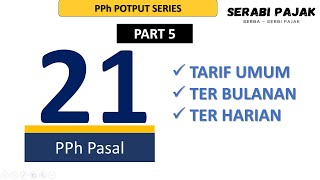 Tarif PPh Pasal 2126 [upl. by Ydniahs302]