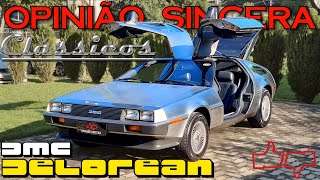 DeLorean DMC 12  Carro do DE VOLTA PARA O FUTURO História curiosidades tudo sobre Clássicos [upl. by Rhoads]