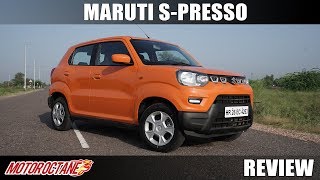 Maruti S Presso Review  Hindi  MotorOctane [upl. by Lefkowitz]