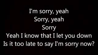 SORRYJUSTIN BIEBER LYRICS [upl. by Rollecnahc]