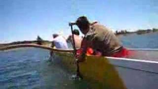 2000 Meter Outrigger Canoe Sprint Race  Quarry Lakes [upl. by Enirok]