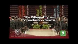 Types of Graduation Gowns [upl. by Kassab]