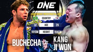 Buchecha vs Kang Ji Won  Full Fight Replay [upl. by Mcknight]