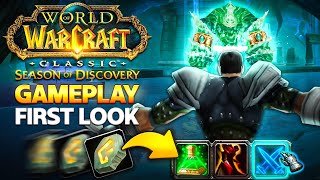 EXCLUSIVE GAMEPLAY FIRST LOOK WoW Classic Season of Discovery FULL VOD [upl. by Akilat]