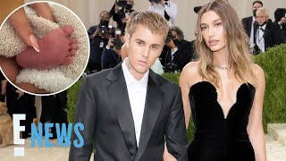 Justin Bieber and Hailey Bieber’s BABY Is Here Find Out the Name  E News [upl. by Backler674]