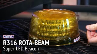 Whelen R316 ROTABEAM SuperLED Beacon [upl. by Kimberly988]