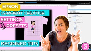 Picking the Garment Creator Best Settings Epson F2100 Beginner Tips [upl. by Luci]