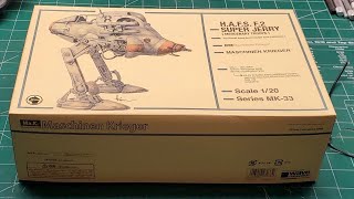 Maschinen Krieger MaK Super Jerry part 1 assembly begins [upl. by Tirrag430]