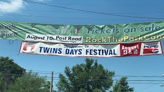 Twins Twins Festival Twinsburg and Cleveland Ohio  2018 [upl. by Nnaecyoj]