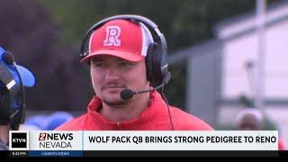 Former Wolf Pack QB brings strong pedigree to Reno High School Football [upl. by Elirpa704]