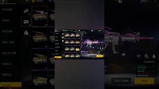 Free fire legendary gun skin freefire gunskinfree ffshorts likesubscribe freefiremax [upl. by Akiras573]