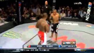 Tyrone Spong vs Angel DeAnda [upl. by Anwaf247]