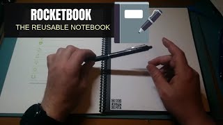 Everlast Rocketbook  the reusable notebook for frixion pens [upl. by Rustin]