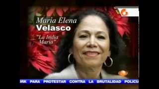 LA INDIA MARIA FALLECE EN LA CIUDAD DE MEXICO VICTIMA DE CANCER [upl. by Lippold]