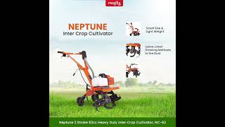 Neptune 2 Stroke 62cc Heavy Duty Inter Crop Cultivator Overview  NC62 [upl. by Derron]