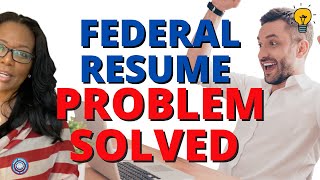 FEDERAL RESUME WRITING USING KEYWORDS AND EXAMPLES  USAJOBS tutorial tips  Resume will stand out [upl. by Canale]